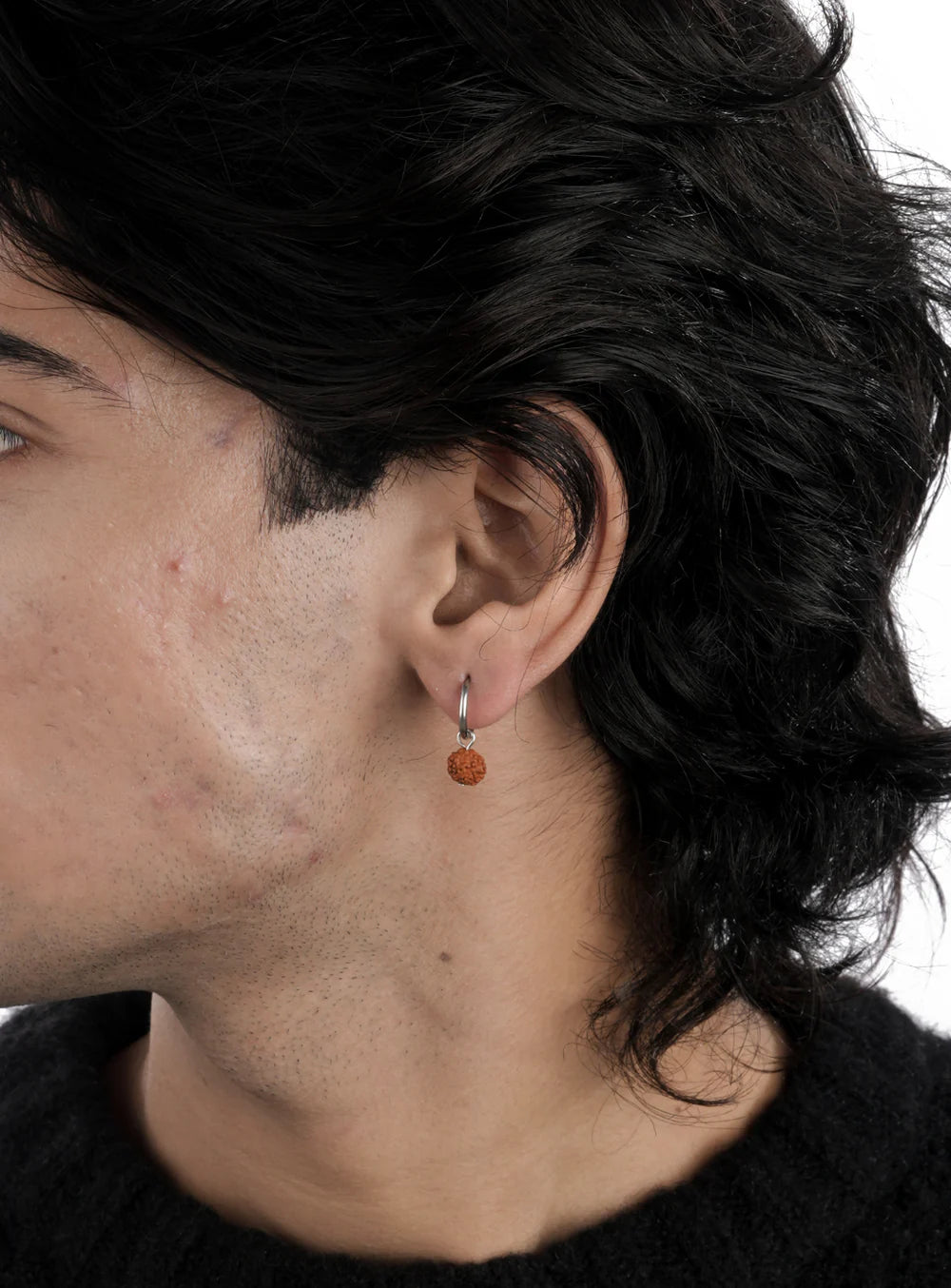 Divine Rudraksh Hoop – Power • Protection • Peace