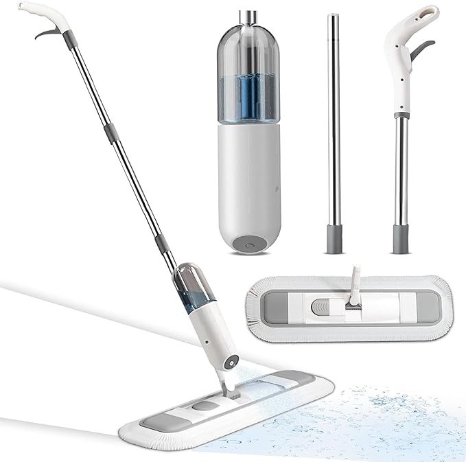 360° Rotating Spray Mop for Floor Cleaning