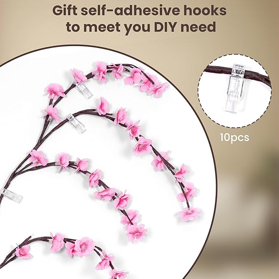 Cherry LED Tree Branch Lights for Wall