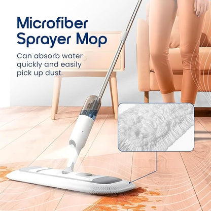 360° Rotating Spray Mop for Floor Cleaning