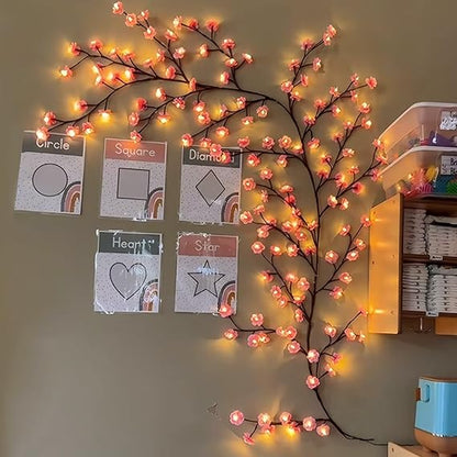 Cherry LED Tree Branch Lights for Wall