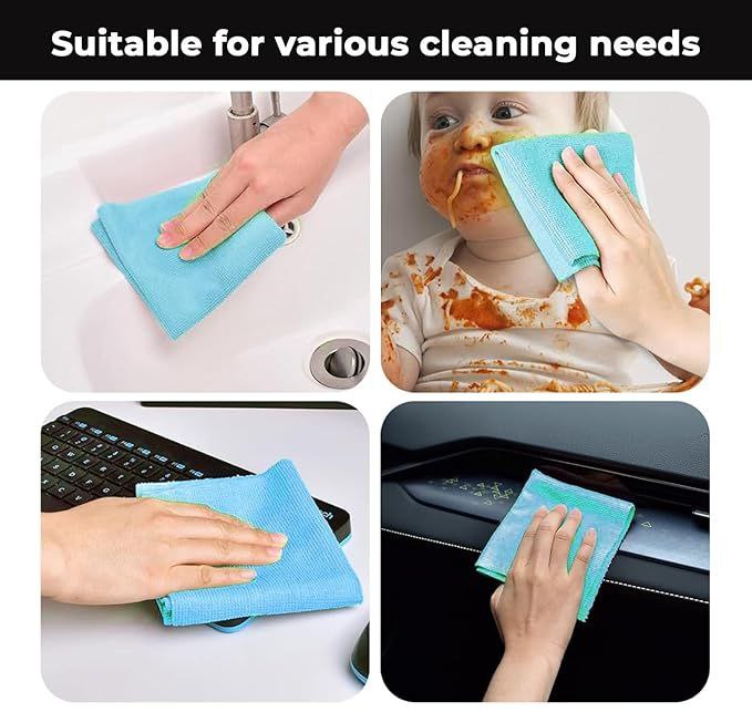 Microfiber Cleaning Cloth Roll