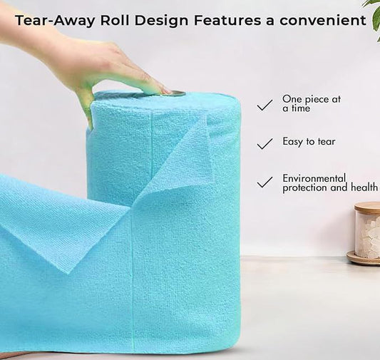 Microfiber Cleaning Cloth Roll