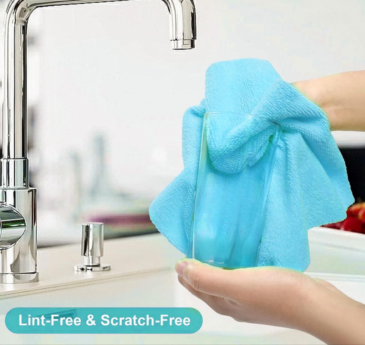 Microfiber Cleaning Cloth Roll